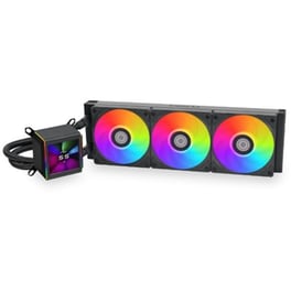 Υδρόψυξη επεξεργαστή Lian Li Galahad II LCD 360mm ARGB - Μαύρο