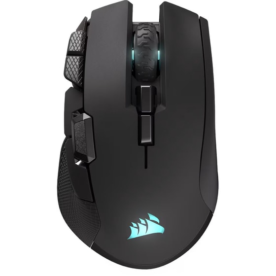 Corsair Ironclaw Ασύρματο Εργονομικό Gaming Ποντίκι - Μαύρο image 0