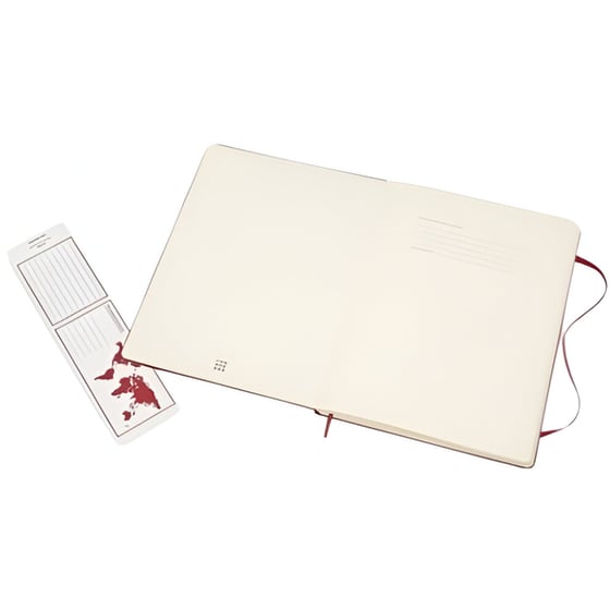 Σημειωματάριο Moleskine Scarlet Ριγέ Κόκκινο XL (1 Τεμάχιο) image 2