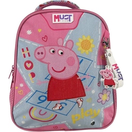 Τσάντα Πλάτης Προσχολική Must Team Peppa Pig