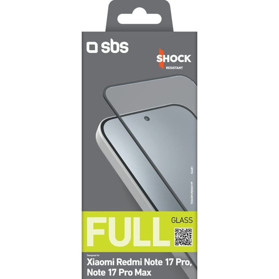 Προστατευτικό οθόνης Xiaomi Redmi Note 17 Pro 5G - SBS Full Cover Glass Screen Protector image 1