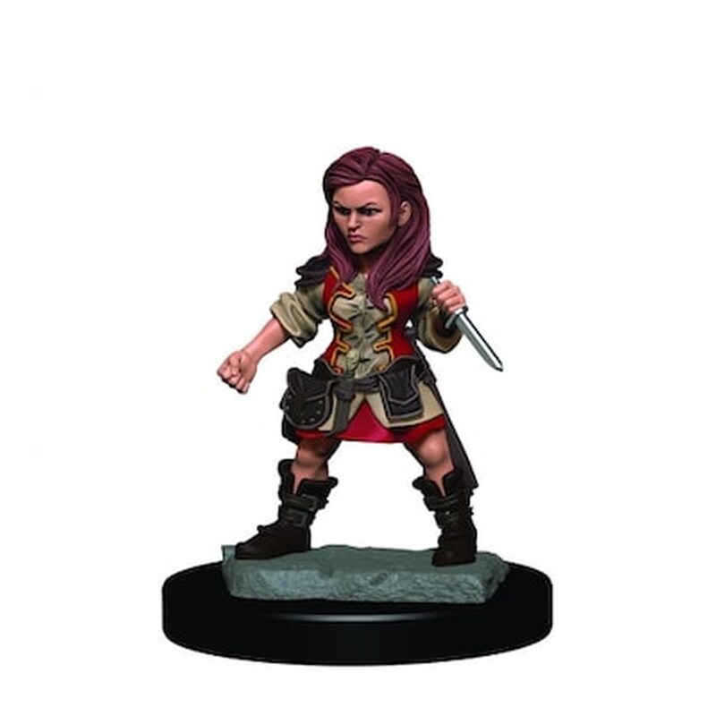 D And D Icons Of The Realms Premium Miniature – Halfling Female Rogue