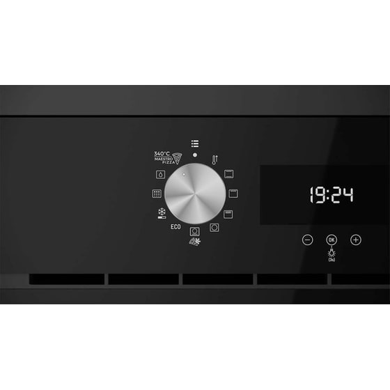 TEKA HLB 8510 P 70 Lt Μαύρο Εντοιχιζόμενος Φούρνος Άνω Πάγκου image 1