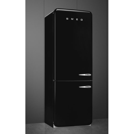 SMEG FAB38LBL5 481 Lt Μαύρο Ψυγειοκαταψύκτης image 4