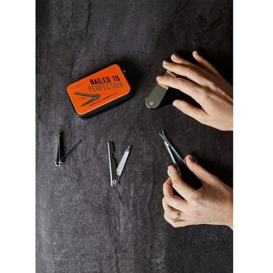 Σετ Περιποίησης Manicure Gentlemen's Hardware (4 Τεμάχια) image 4