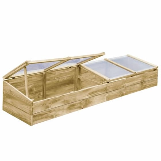 Vidaxl Θερμοκήπιο - Σπορείο 200 X 50 X 35 Εκ. Εμποτισμένο Ξύλο Πεύκου image 4