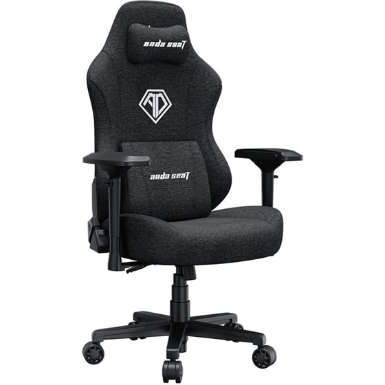 Καρέκλα Gaming Anda Seat Phantom 3 Pro Υφασμάτινη - Μαύρη image 1