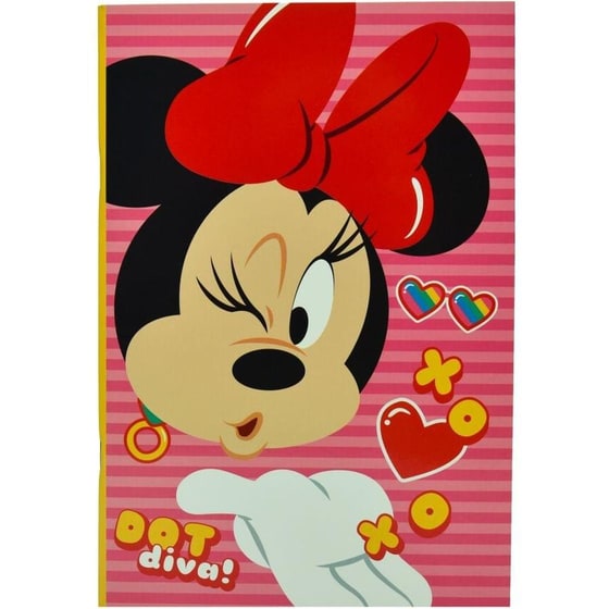 Τετράδιο Καρφίτσα Gim Β5 Minnie 40 Φύλλων image 0
