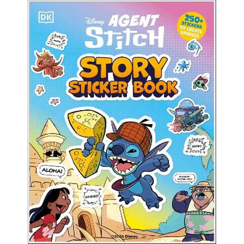 Disney Stitch Story Sticker Book