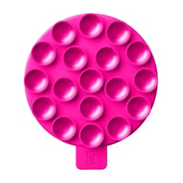Στήριγμα Cellular Line Bubble Double Suction Cup - Pink