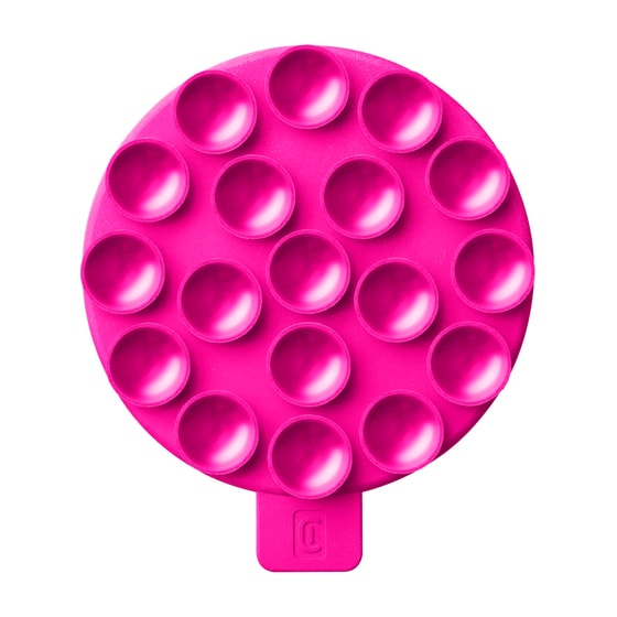 Στήριγμα Cellular Line Bubble Double Suction Cup - Pink image 0