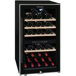 LA SOMMELIERE ECS51.2Z για 49 Μπουκάλια Μαύρο Συντηρητής Κρασιών