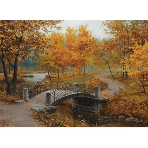 Παζλ Eurographics Autumn in an Old Park by Eugene Lushpin (1000 Κομμάτια) image 2