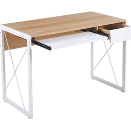 Γραφείο 24Mall 110x55x75cm Λευκό - Sonoma