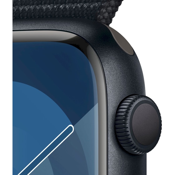 Apple Watch Series 9 Aluminium Midnight GPS 45mm - Midnight Sport Loop image 2