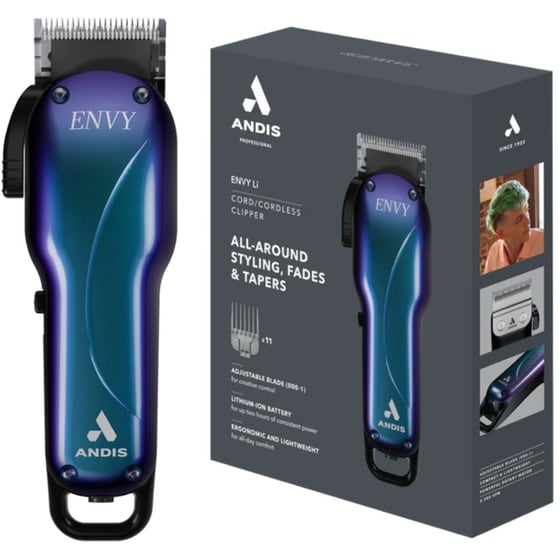 ANDIS Envy Li Galaxy Edition Κουρευτική Μηχανή Επαναφορτιζόμενη Πολύχρωμο image 5