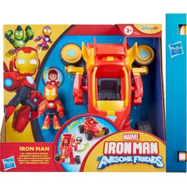 Παιχνιδολαμπάδα Hasbro Φιγούρα Marvel Iron Man & his Awesome Friends 2 σε 1 - 1 Τμχ Τυχαία Επιλογή (G12585)