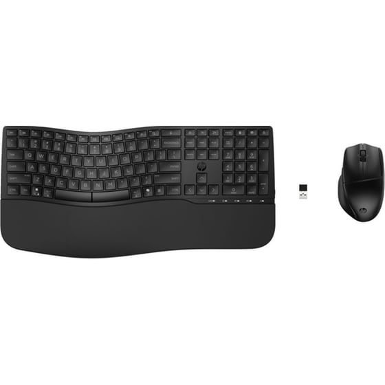 HP 680 Comfort 8T6L6AA Ασύρματο Bluetooth Μηχανικό Σετ Πληκτρολόγιο & Ποντίκι Μαύρο (US) image 0