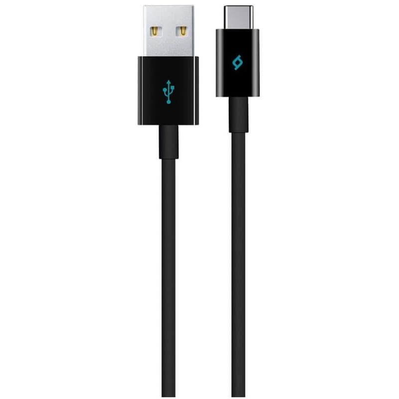 TTEC Type-c Usb Καλώδιο Φόρτισης Συγχρονισμού, Μαύρο