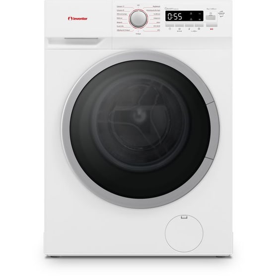 INVENTOR GX0814A 8 kg 1.400 Στροφές Λευκό Πλυντήριο Ρούχων image 0