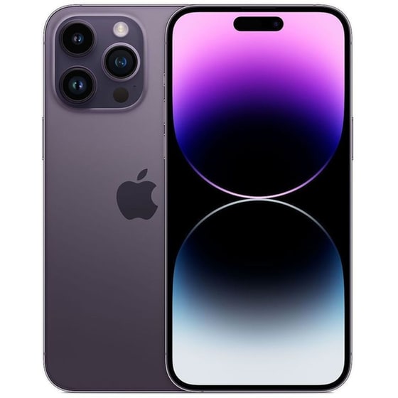 Μεταχειρισμένο Apple iPhone 14 Pro Max 128GB Deep Purple second go value Certified by iRepair image 0