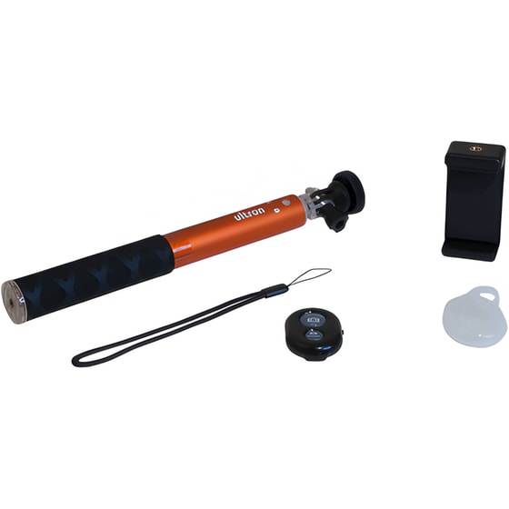 Selfie Stick Ultron Alu 80 με Bluetooth - Πορτοκαλί image 2