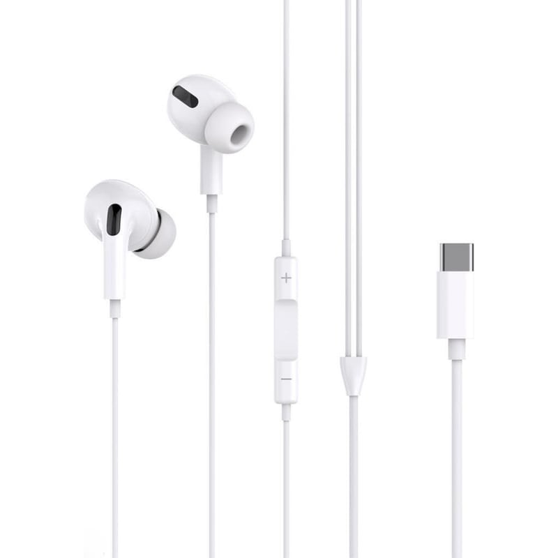 XO Ακουστικά Handsfree XO EP73 Original Series 3th Gen USB-C - Λευκά