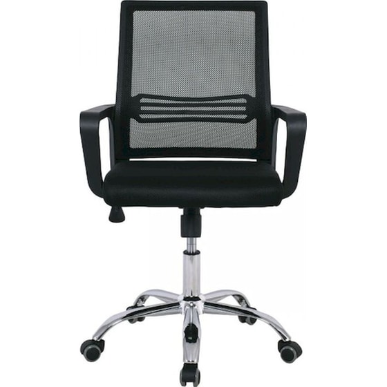 Καρέκλα Γραφείου 24Mall c531677 από Ύφασμα Mesh - Μαύρη image 1