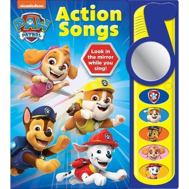 Nickelodeon Paw Patrol: Action Songs Sound Book