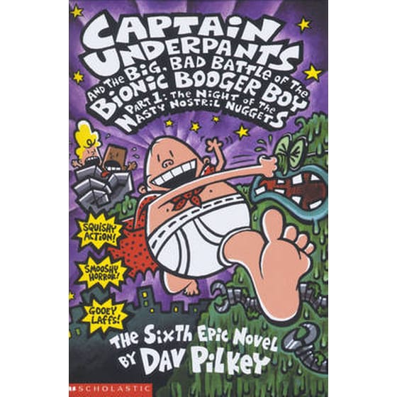 The Big, Bad Battle of the Bionic Booger Boy Part One-The Night of the Nasty Nostril Nuggets Pt.1 Night of the Nasty Nostril Nuggets image 0