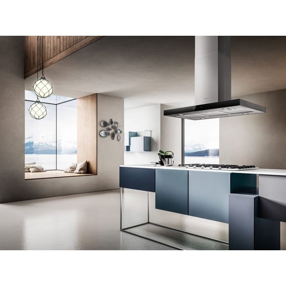 ELICA JOY ISLAND BLIX/A/90 90 cm Inox Απορροφητήρας Νησίδα image 2