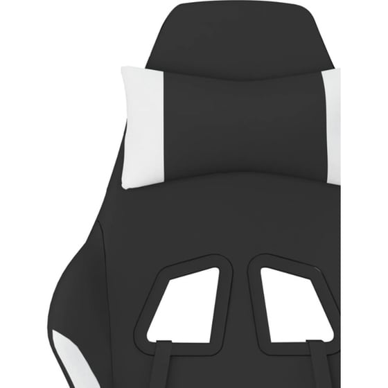 Καρέκλα Gaming VIDAXL 3143750 με Υποπόδιο - Μαύρο image 9