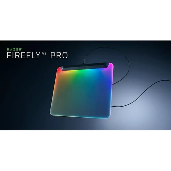 Razer FIREFLY V2 PRO Gaming Mouse Pad Medium 360 mm - Black image 3