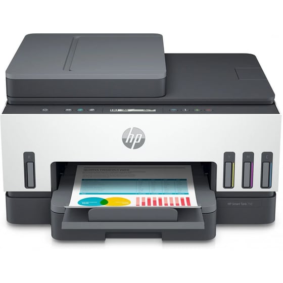 HP Smart Tank 750 Εγχρωμο Πολυμηχάνημα Inkjet A4 με WiFi, Bluetooth, ADF, Duplex Print (6UU47A) image 5