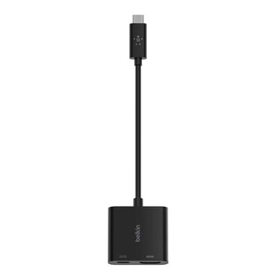 Αντάπτορας Belkin AVC002btBK USB-C Male σε HDMI/ USB-C Female image 1