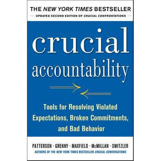 Crucial Accountability- Tools for Resolving Violated Expectations, Broken Commitments, and Bad Behavior, Second Edition image 0