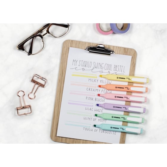 Stabilo Μαρκαδόρος Υπογράμμισης Βεραμάν Swing Cool Pastel Edition 275/113 image 3