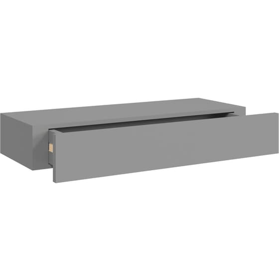 Ράφι Τοίχου VidaXL από MDF 60x23.5x10 cm - Γκρι image 5
