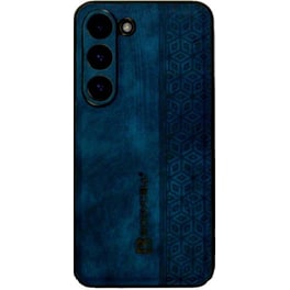Θήκη Samsung Galaxy S23 - Bodycell Pattern Leather - Blue
