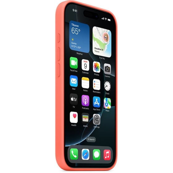 Θήκη Apple iPhone 16 Pro - Apple Silicone Case with MagSafe - Tangerine image 1