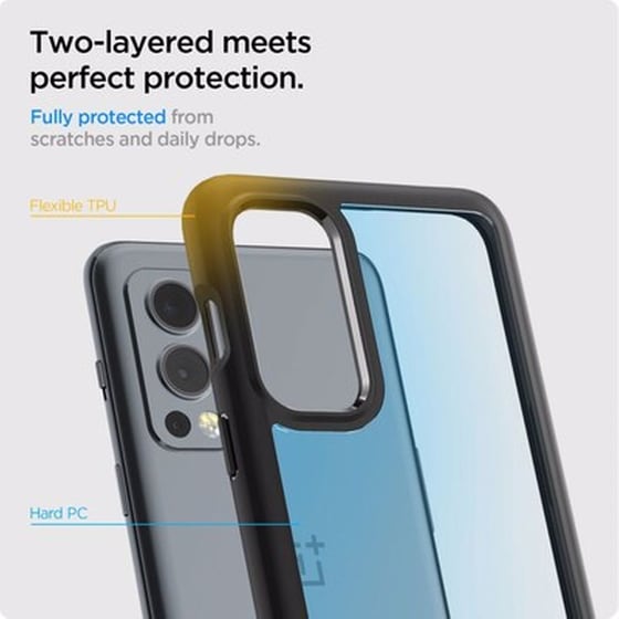 Θήκη Oneplus Nord 2 - Spigen Ultra Hybrid - Matte Black image 2