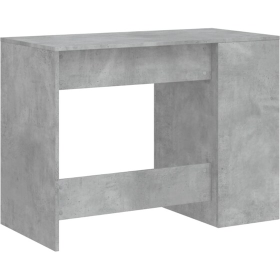 Γραφείο VidaXL από Επεξεργασμένο Ξύλο 102x50x75 cm - Γκρι Σκυροδέματος image 4