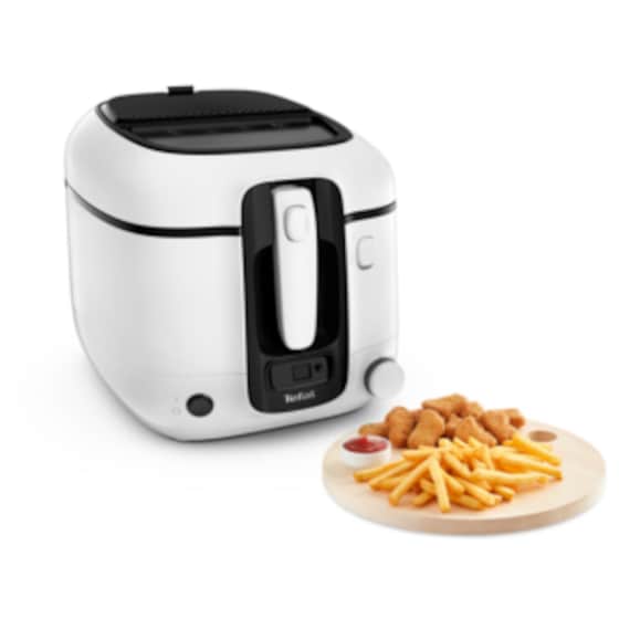 TEFAL Super Uno FR3140 με Αποσπώμενο Κάδο 1800 W 2.2 L - Λευκό Φριτέζα Λαδιού image 5