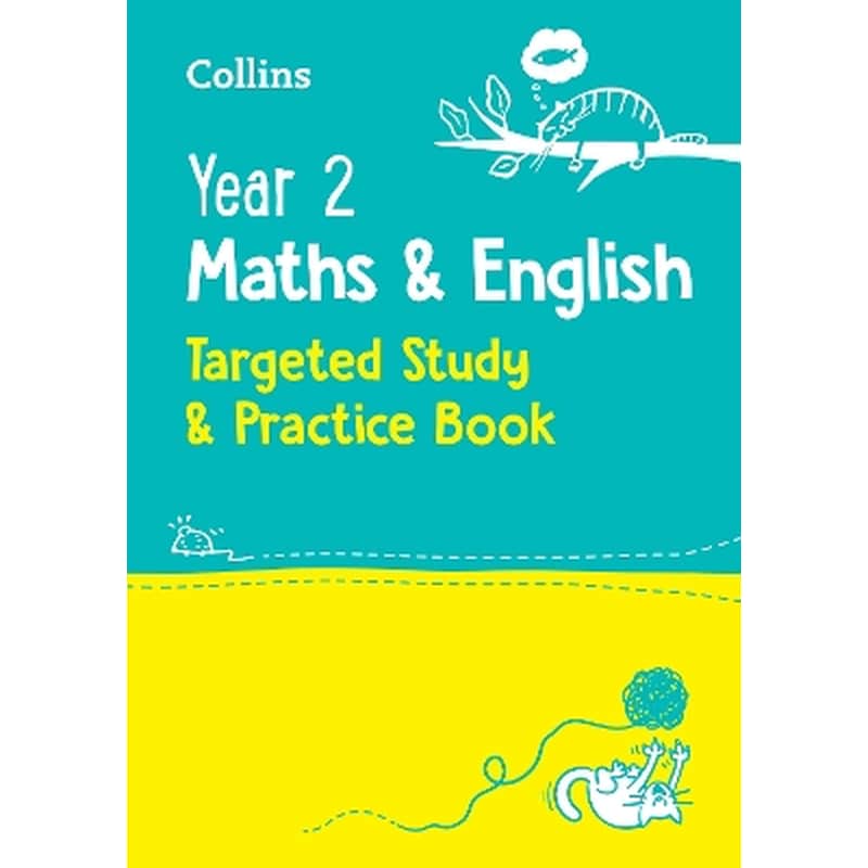 Year 2 Maths and English KS1 Targeted Study Practice Book