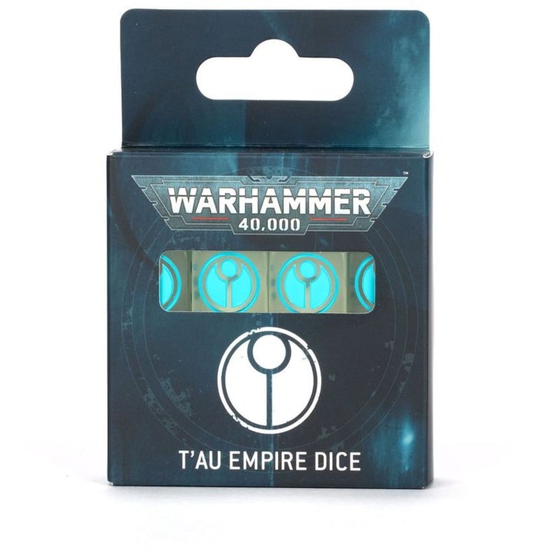 GAMES WORKSHOP Warhammer 40000: Tau Empire Dice Warhammer 40k GAMES WORKSHOP