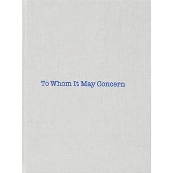 To Whom It May Concern image 0