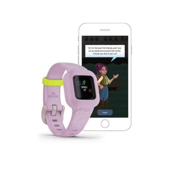 Smartwatch Garmin Vívofit Jr. 3 - Lilac Floral image 1