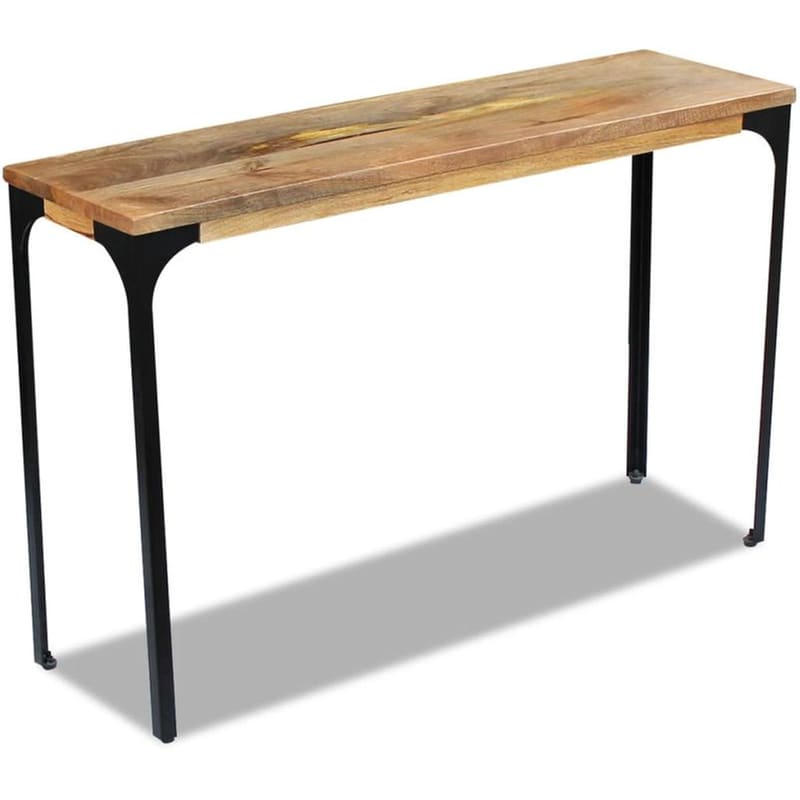 VIDAXL Κονσόλα Vidaxl από Ξύλο Μάνγκο 120x35x76 cm - Καφέ