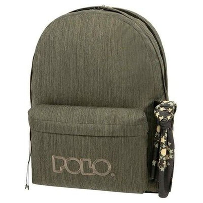 POLO Τσάντα Πλάτης Polo Original Double Scarf Γκρι