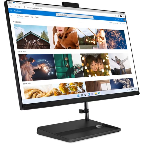 All In One Lenovo Aio3-24 Style 23.8" Full HD IPS (Core i5-12450H/8GB/512GB SSD/UHD Graphics/Win11Home) & Πληκτρολόγιο/Ποντίκι image 1